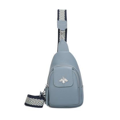 Women Bee Sling Chest Bag Female Casual Single Shoulder Bag - Sleek Styles