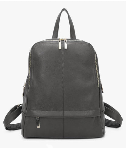 Women's Fashion Small Backpack, Women Backpack With Anti Theft Zipper, Waterproof Faux Leather Back Pack Women - Sleek Styles