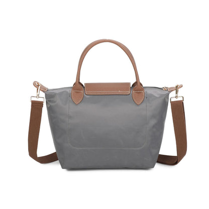 Classic Small Top Handle Bag Steel - Sleek Styles